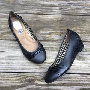 Dr. Scholl's Black Pumps Flats
